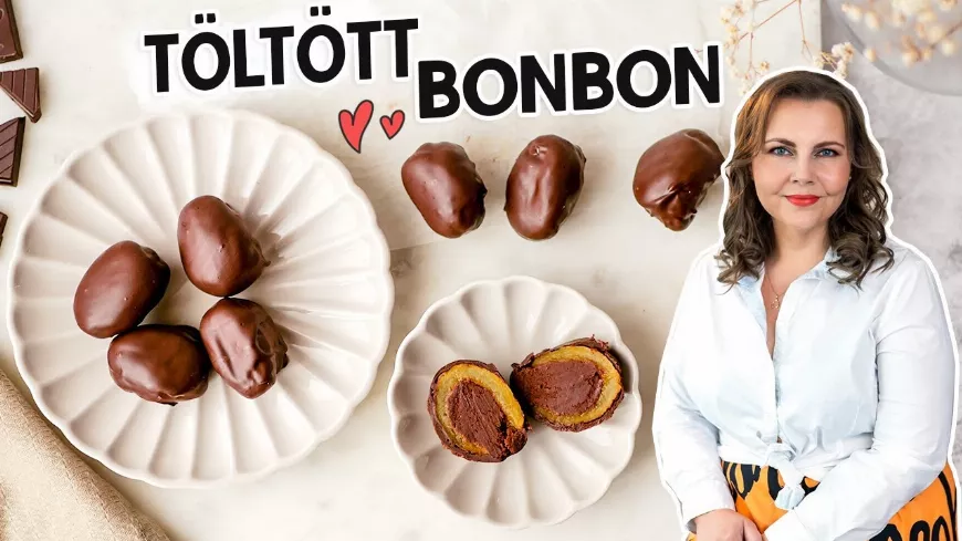 Konyakos töltött bonbon recept ❤️ meglepetés ajándék!