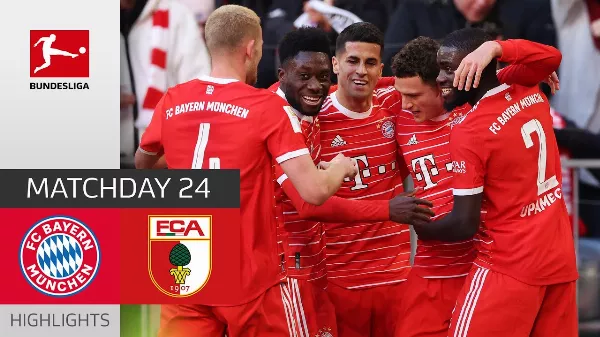 8 gólos mecscen nyert a Bayern az Augsburg ellen 