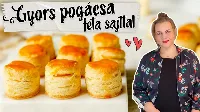 Gyors fetasajtos pogácsa recept 🔥🔥🔥 sütőporral egyszerűen