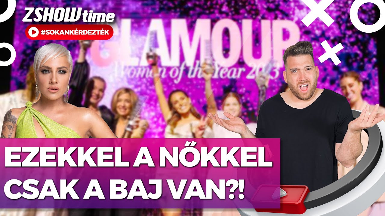 A Glamour  gálánál csak Tóth Gabi volt gázabb!  Reklám a beteg gyerekkel - ez komoly?