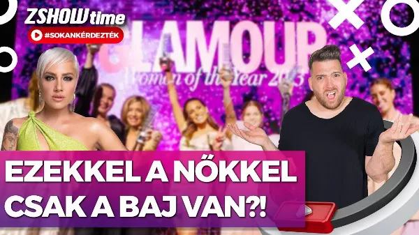 A Glamour  gálánál csak Tóth Gabi volt gázabb!  Reklám a beteg gyerekkel - ez komoly?