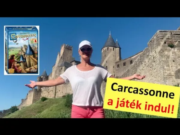 Carcassonne társasjáték innen származik - Carcassonne vára kívülről