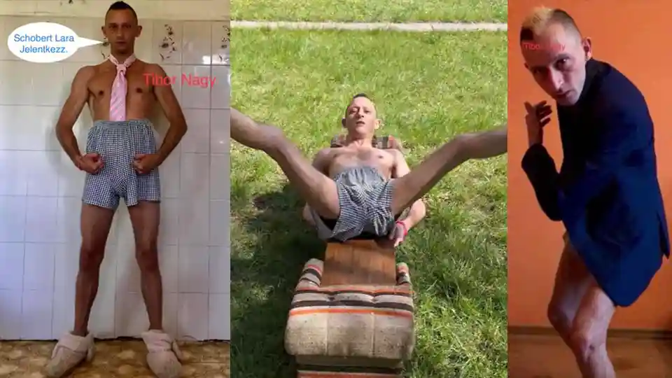 Alekosz öccse ismét Van Damnak képzeli magát és randira hívta Schobert Larát! Félelmetes videó!