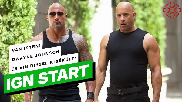 Van isten! Dwayne Johnson és Vin Diesel kibékül! 