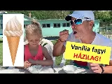 Vanília fagyi készítése otthon, olcsó házi vaníliafagyi recept videó