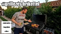 Grillezés brikettel - előkészítés, begyújtás, sütés