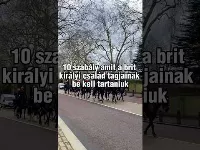 10 szabály amit a brit királyi 👑 család tagjainak be kell tartaniuk