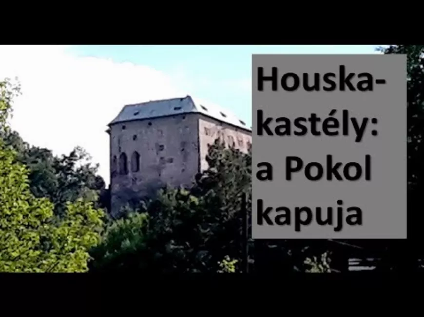 Houska-kastély hátborzongató legendája ☠️ A Pokol kapuja