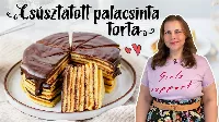 Csúsztatott palacsinta recept 🥞🎂 Egyszerű torta kezdőknek