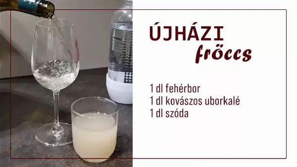 Ittál már Újházi fröccsöt? Itt az ideje megkóstolni!