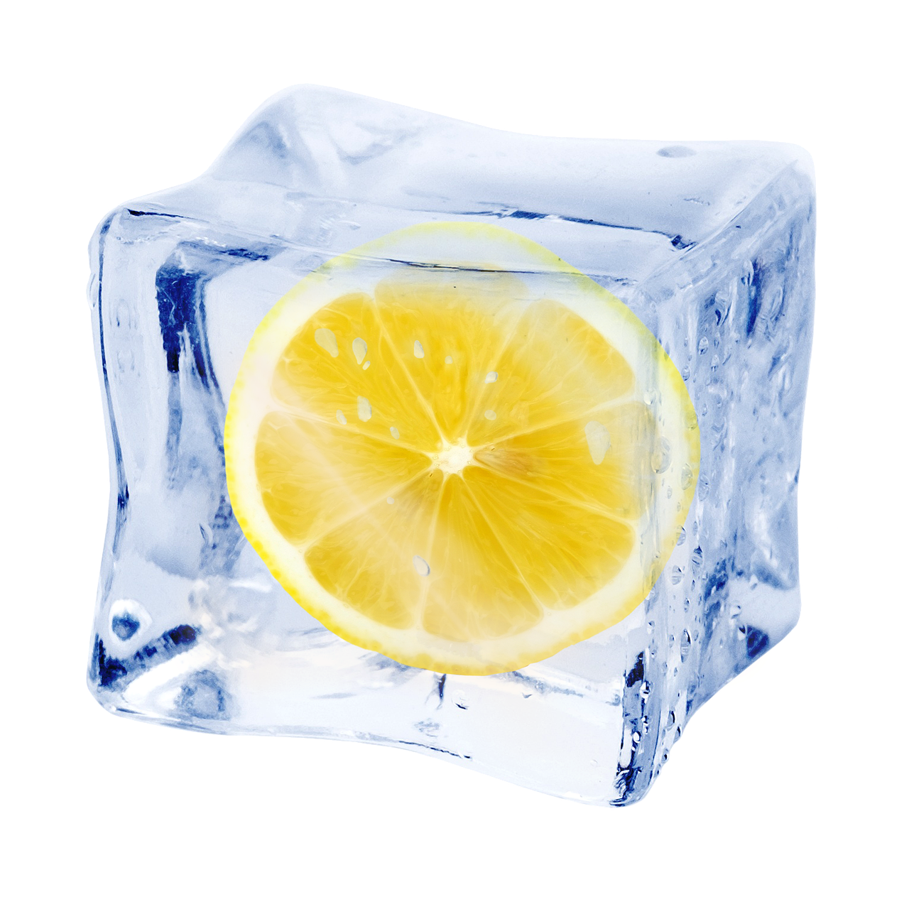 citromos jégkocka