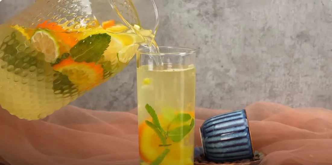 Narancslé citromlé üdítő frissítő limonádé szörp ital