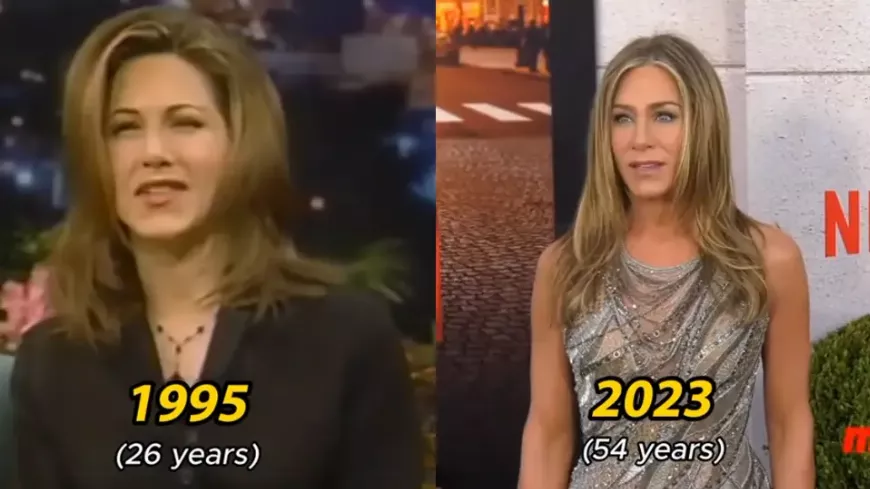 Jennifer Aniston szinte semmit nem vátozott 33 év alatt 