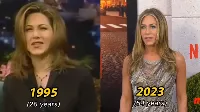 Jennifer Aniston szinte semmit nem vátozott 33 év alatt 