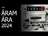Áram ára 2024 - lakossági elektromos áram ára kalkulátor 2024 (Ft/kWh)