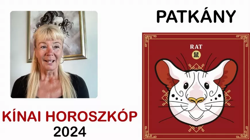 Kínai Horoszkóp Patkány 2024 - éves előrejelzés, jóslás, jövendölés