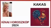 Kínai Horoszkóp Kakas 2024 - éves előrejelzés, jóslás, jövendölés, szerencse, szerencseszám, pénz, egészség, szerelem