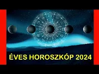 2024 Éves Horoszkóp Kos Bika Ikrek Rák Oroszlán Szűz Mérleg Skorpió Nyilas Bak Vízöntő Halak szerencse, szerelem, pénz, egészség