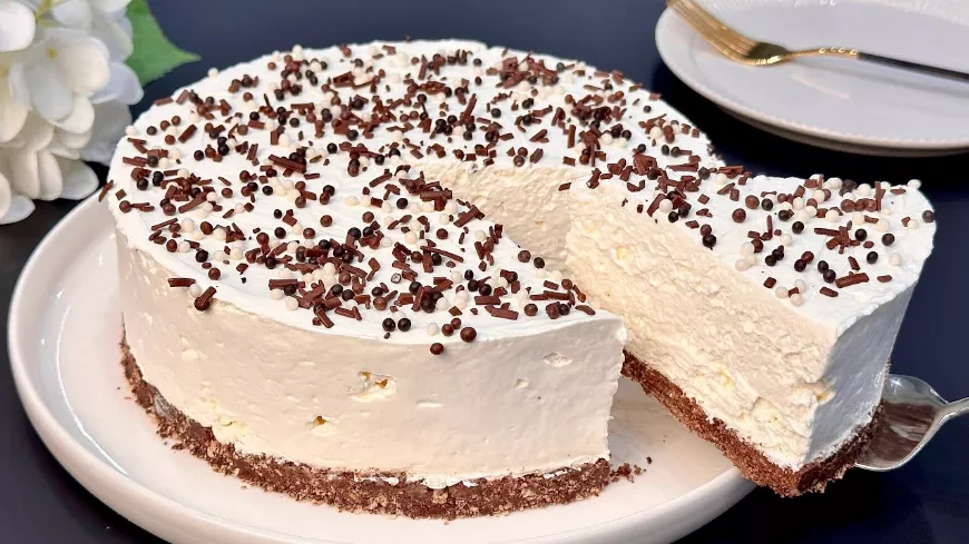10 perces nápolyi torta 🍰 mindössze 4 összetevőből sütés nélkül