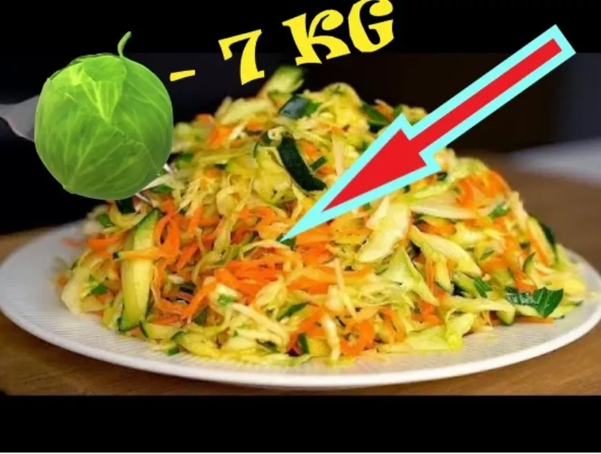 Egy hét alatt 7 kg-ot fogytam❗️❗️❗️ Minden nap ezt a két salátát ettem vacsorára