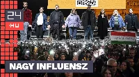 Milyen volt az első influenszer tüntetés? Helyszini beszámoló a 24.hu-tól