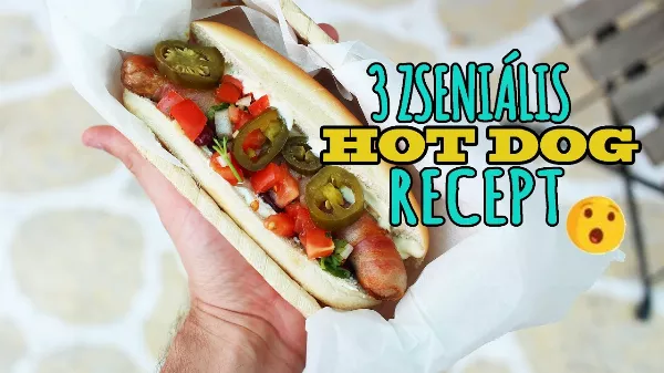 3 király hot dog recept. A hot dog 🌭 elkészítését népszerűvé teszi az ízletes, változatos és könnyen elkészíthető fogás