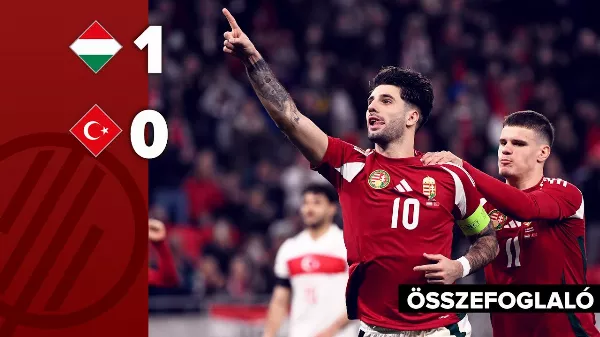 Szoboszlai góljával vertük a törököket a Puskásban felkészülési mérkőzésen