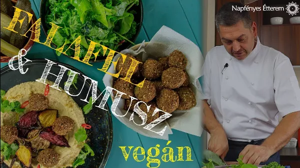 FALAFEL  és  HUMUSZ gluténmentes, könnyű, laza, nem száraz, vegán recept