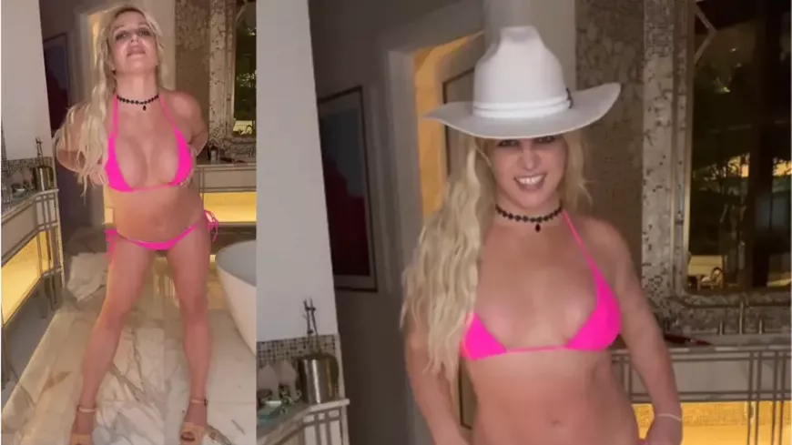 Pink fürdőruhában majdnem pu...it villantott Britney Spears