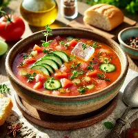 Frissítő Andalúz gazpacho 🍅: A nyár legnagyobb hűsítő trükkje!