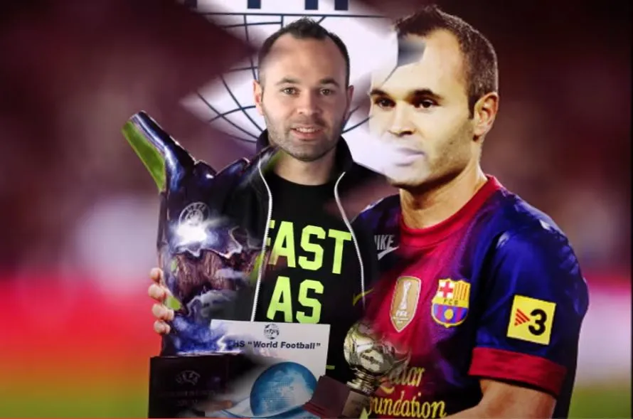 Andrés Iniesta focista