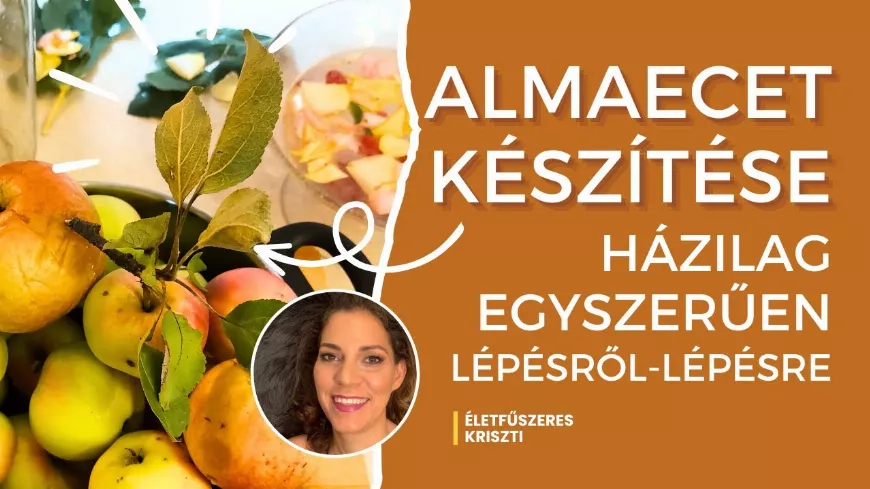 Egészséges Csoda az Otthonodban: Így Készíts Almaecetet 2 hét alatt 🍎🍏 amitől a zsír is eltűnik 