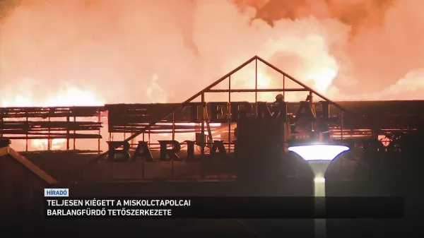 Leégett a miskolctapolcai barlangfürdő, Magyarország egyik csodája