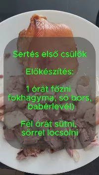 Tejszínes-zöldséges csülök: Egy igazi ínyenc fogás receptje