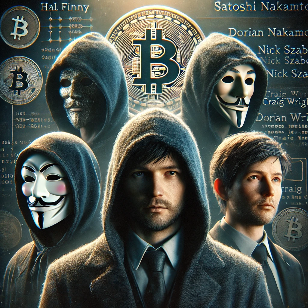 Bitcoin film Kriptotárca  Hal Finney, Nick Szabo, Dorian Nakamoto, Craig Wright Satoshi Nakamoto