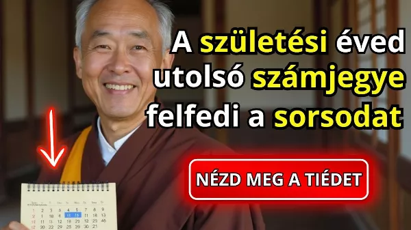 Tudd meg, mit árul el sorsodról a születési éved utolsó számjegye!