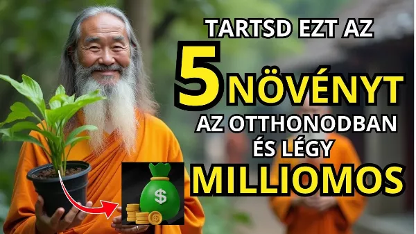 5 Növény, ami azonnal gazdagságot 💰🍀 hoz az életedbe!