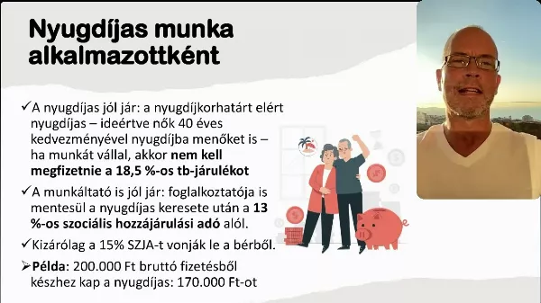 Munkavállalás nyugdíj mellett 2024 / 2025 - hogyan lehet dolgozni nyugdíjasként és mennyi az adó?