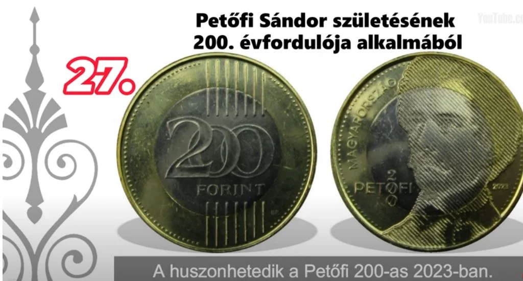 200 forint pénzérme