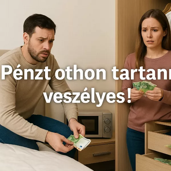 Hová dugjuk a pénzünket? 5 ok, amiért otthon tartani veszélyes