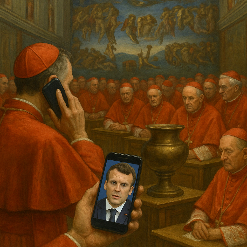 bíboros emanuel macron