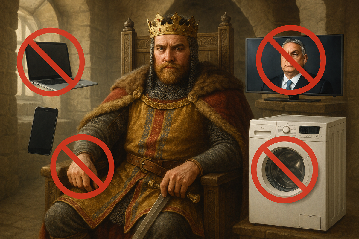 középkor király luxus