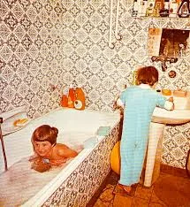 retro fürdőszoba