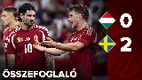 Magyarország - Svédország 2-0 – Vereséggel hangoltunk a világbajnoki selejtezőkre