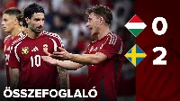 Magyarország - Svédország 2-0 – Vereséggel hangoltunk a világbajnoki selejtezőkre