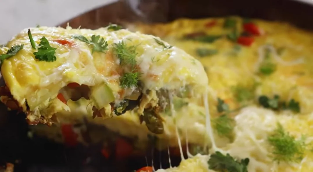 frittala reggeli tojásos étel zöldséggel