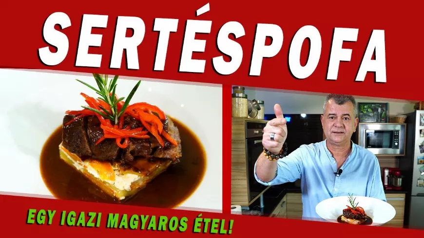 Vörösboros sertéspofa és gratin: a magyar konyha titkos fegyvere - egy igazi magyaros étel!