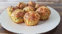 Spenótos-sajtos muffin, amiért megőrül az egész család
