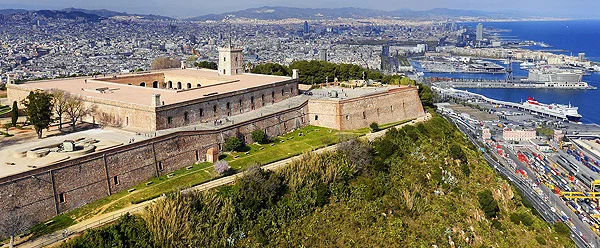 Montjuïc erőd barcelona