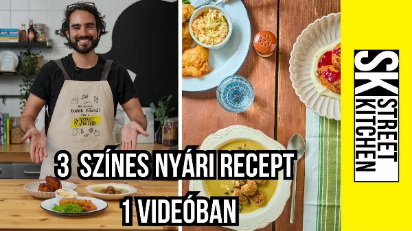 3 színes nyári recept, ami feldobja a hétvégéd: brokkolikrémleves, fish and chips, túrófánk